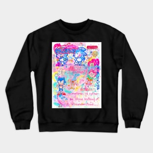 hedgehog's dilemma Crewneck Sweatshirt